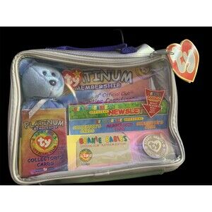 Ty Beanie Babies Official Club Platinum Membership Kit from 1999